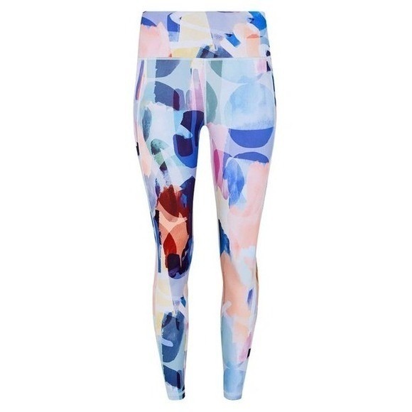 Super Sculpt Pocket 7/8 Leggings In Pink Art Print Small‎ - Picture 2 of 9